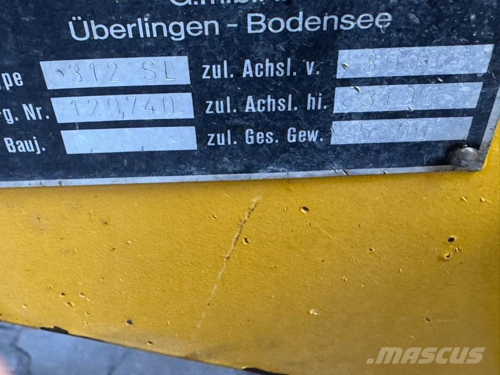 Kramer-allrad 312 SL Utovarivači na točkove