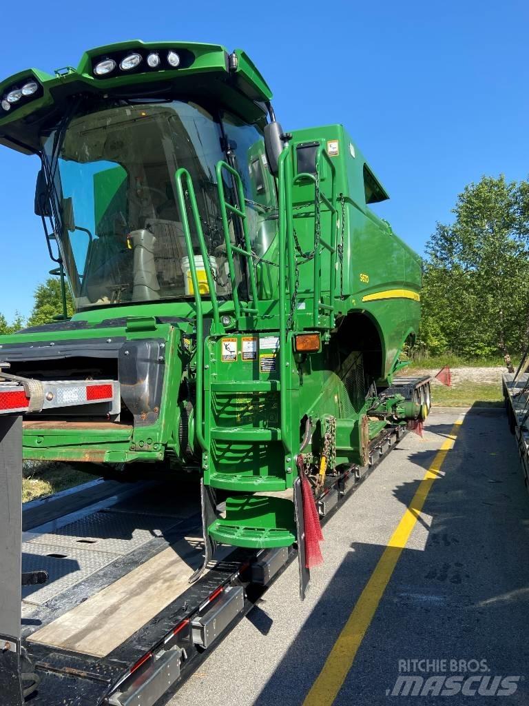 John Deere S 670 Kombajni