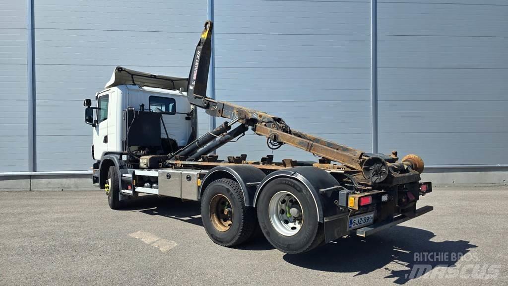 Scania G-serie Rol kiper kamioni sa kukom za podizanje tereta