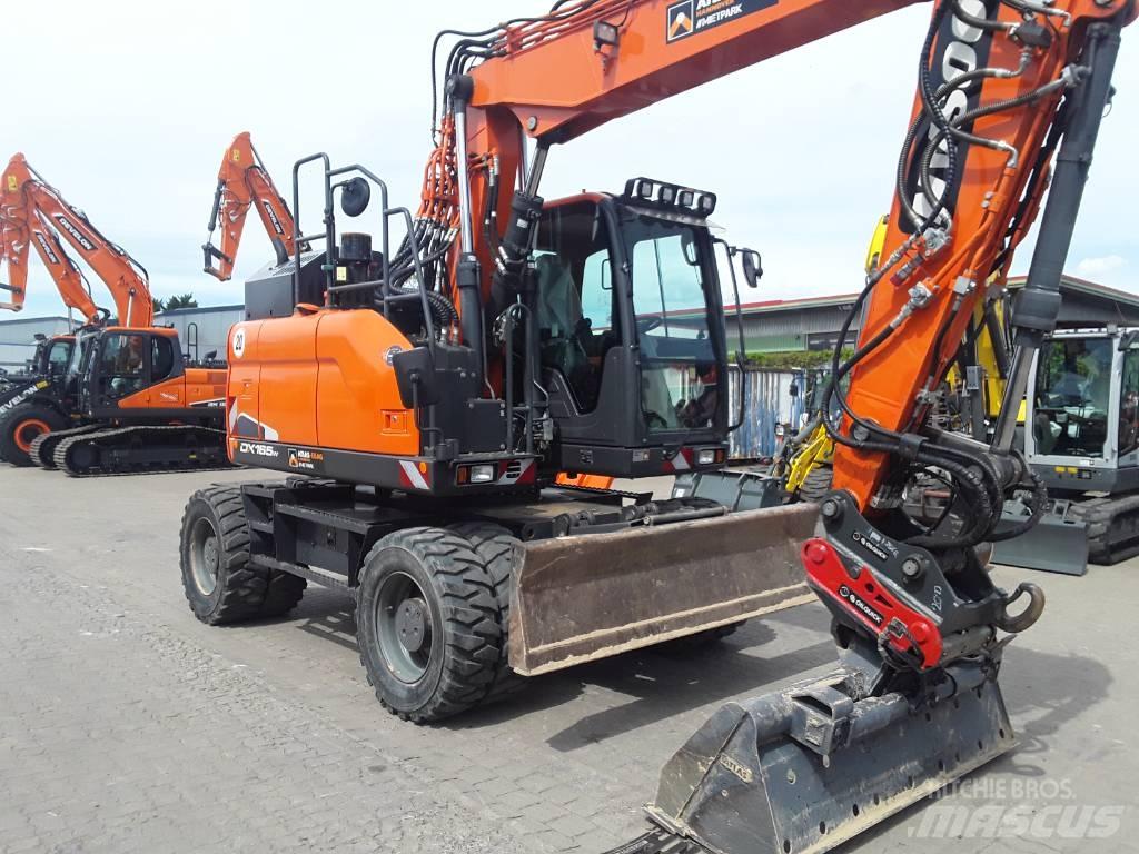 Doosan DX 165 W-5 Bageri točkaši