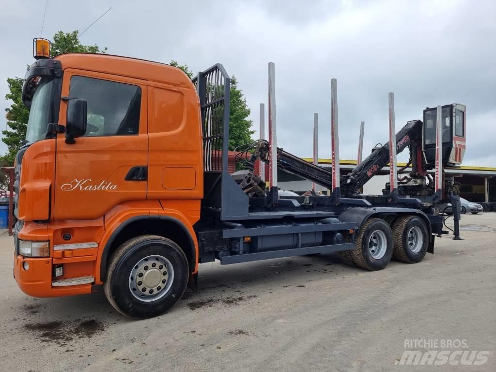 Scania R 580 Kamioni za drva Šticari