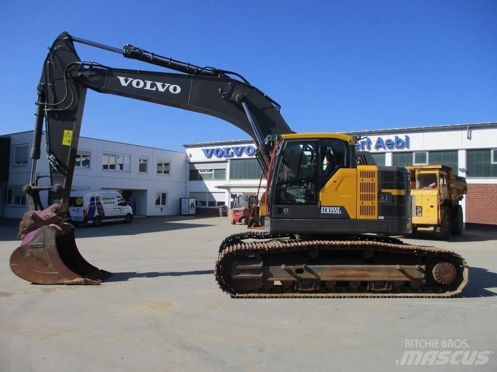 Volvo ECR 355 EL Bageri guseničari