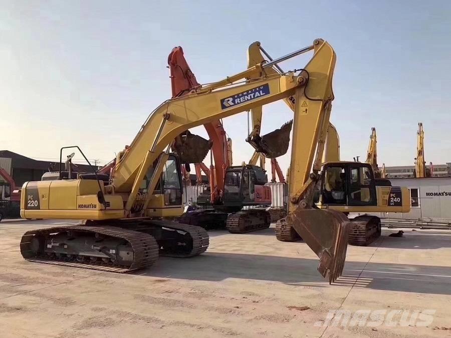 Komatsu pc220-7 Bageri guseničari