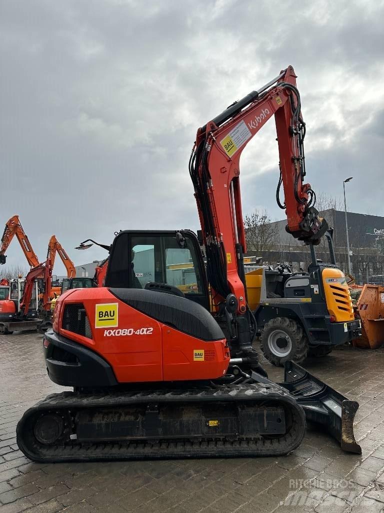 Kubota KX 080-4 Midi bageri 7t – 12t