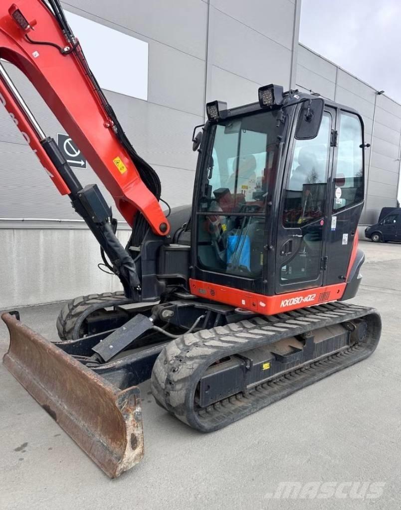 Kubota KX 080-4 Midi bageri 7t – 12t