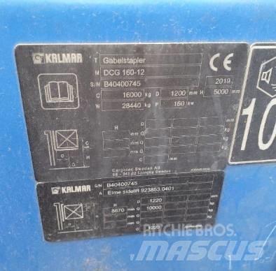Kalmar DCG1700-12, Kontejnerski viljuškari