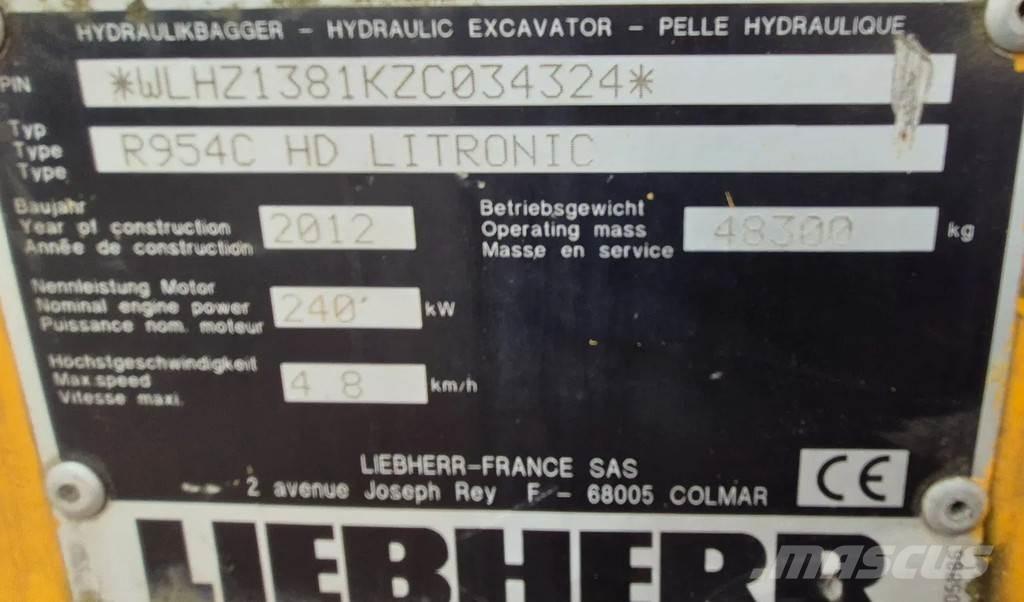 Liebherr r954c Bageri guseničari