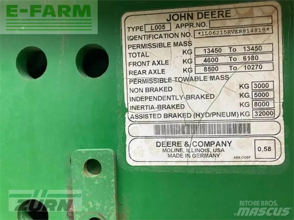 John Deere 6215r Traktori