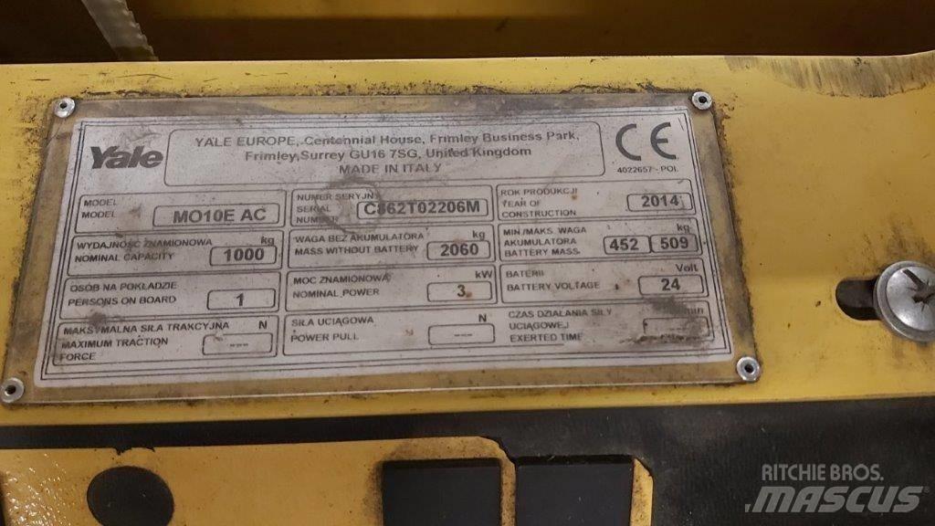 Yale MO10E Niskodizajući komisioni viljuškar