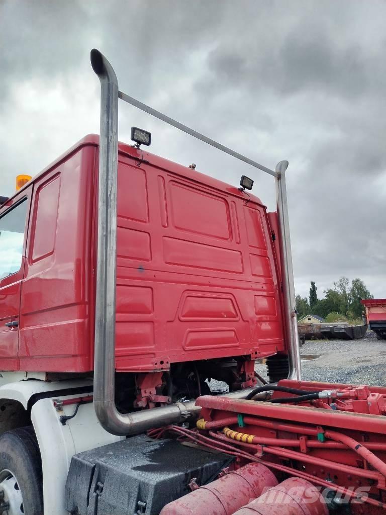 Scania 143 H Rol kiper kamioni sa kukom za podizanje tereta