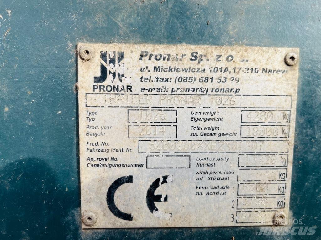 Pronar M026 Prikolice za bale