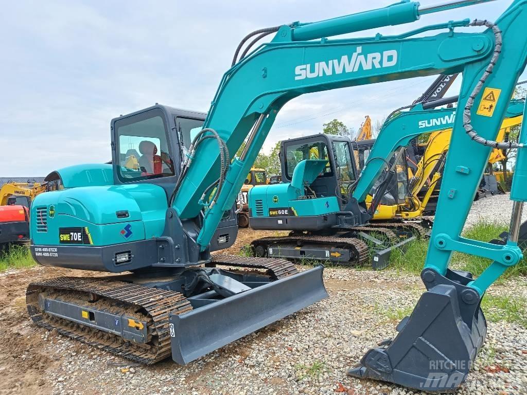 Sunward SWE 70 Bageri guseničari