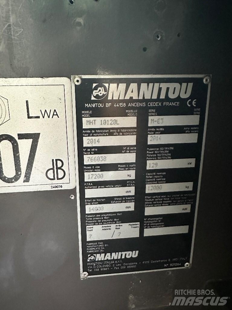 Manitou MHT 10120 L Teleskopski viljuškari
