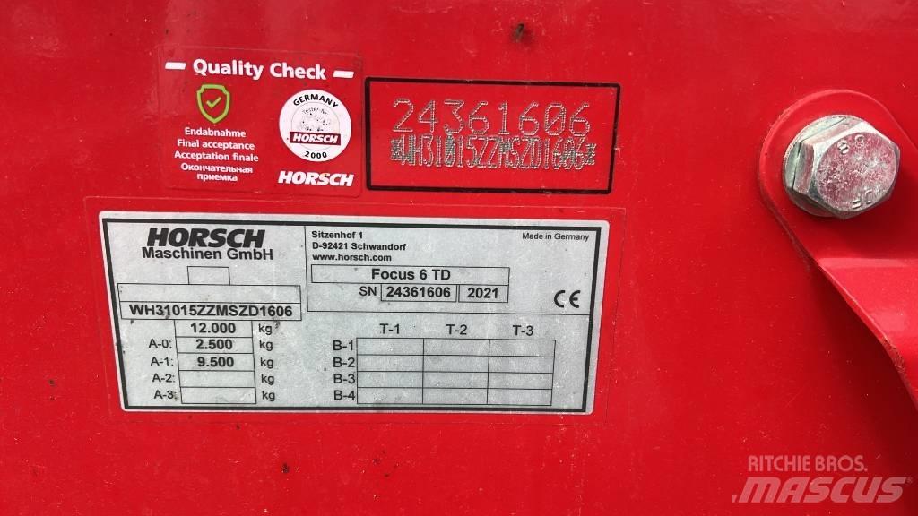 Horsch Focus 6 TD Sejačice