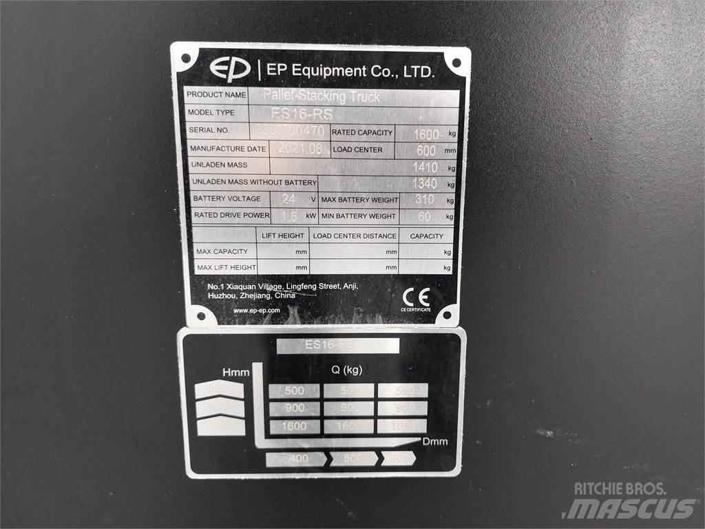  ES16 RSL Litio Nisko podizni električni viljuškar sa stajalištom