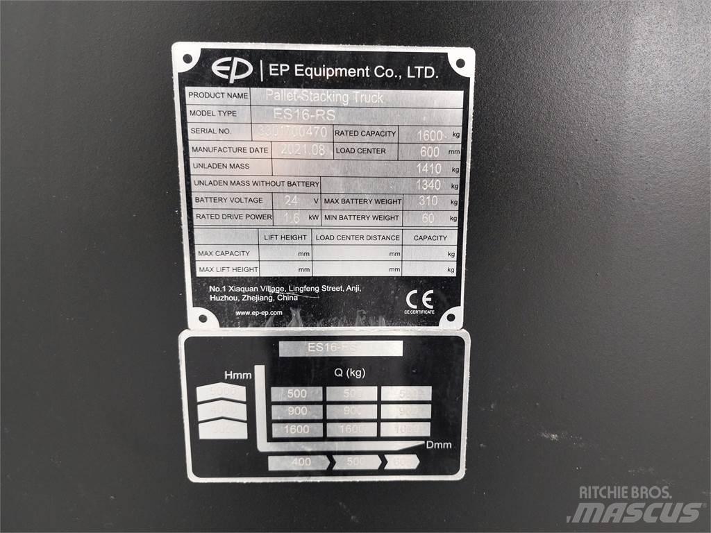  ES16 RSL Litio Nisko podizni električni viljuškar sa stajalištom