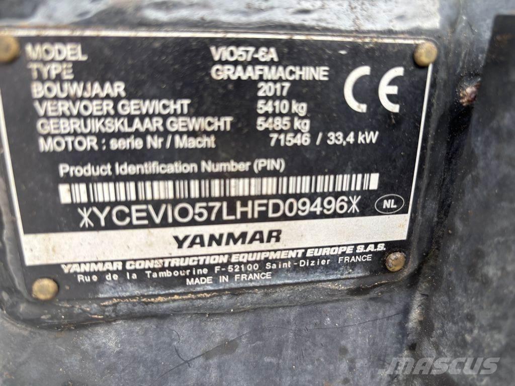 Yanmar YAN VIO57 Mini bageri < 7t
