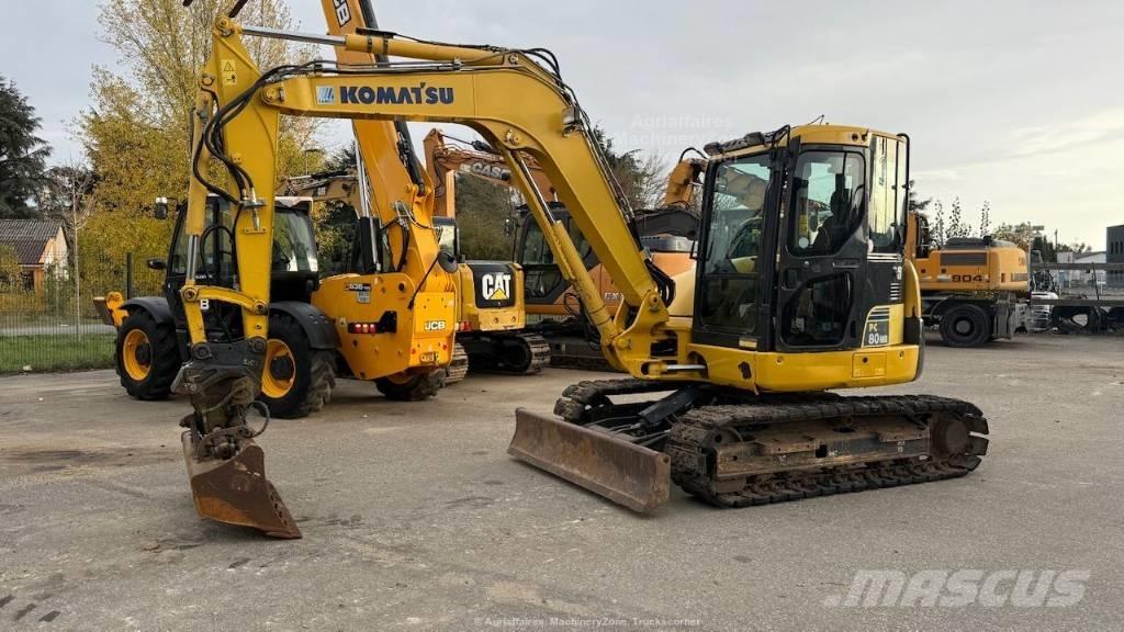 Komatsu PC 80 MR-3 Midi bageri 7t – 12t