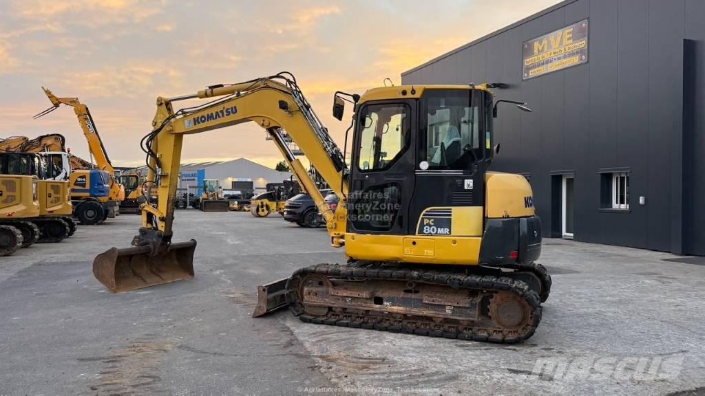 Komatsu PC 80 MR-3 Midi bageri 7t – 12t