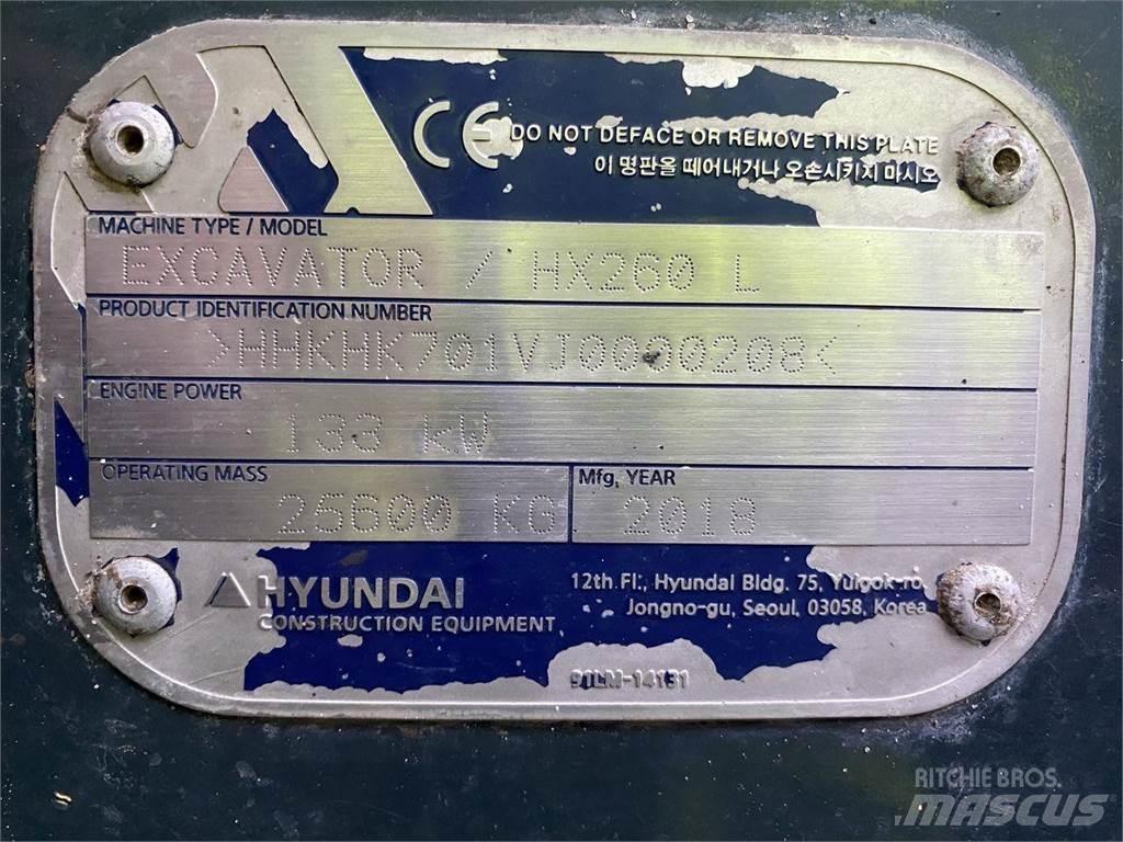 Hyundai HX260 Bageri guseničari