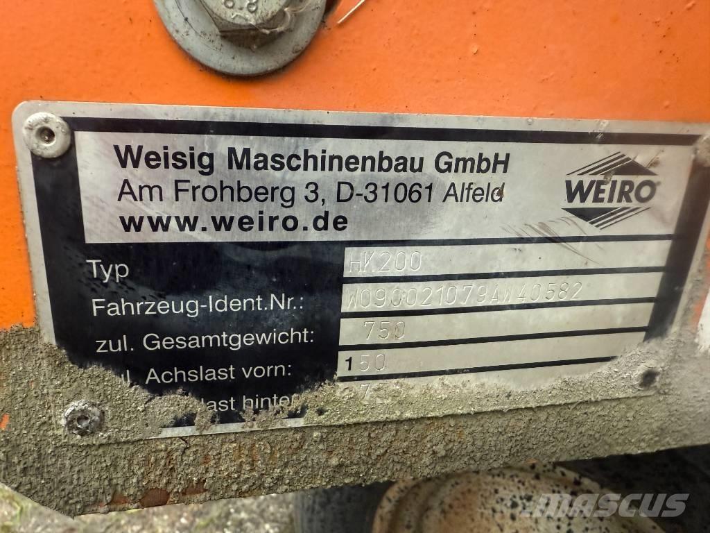 Weiro Bitumensprayer Polovne bitumen prskalice