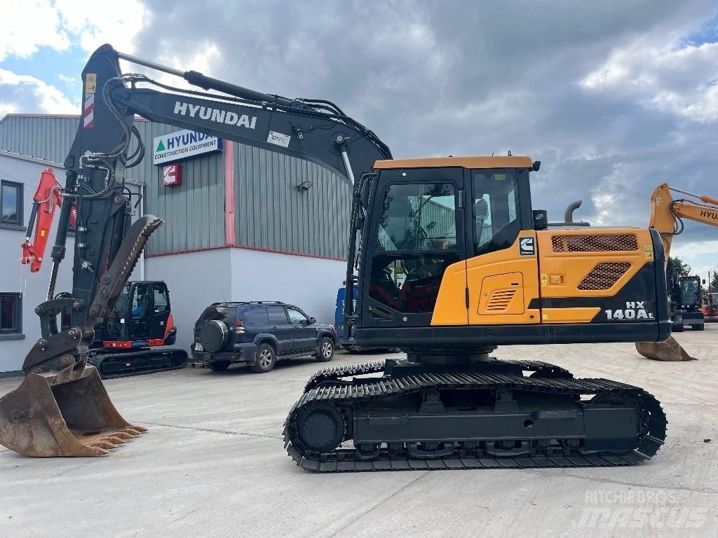 Hyundai HX 140 AL Bageri guseničari