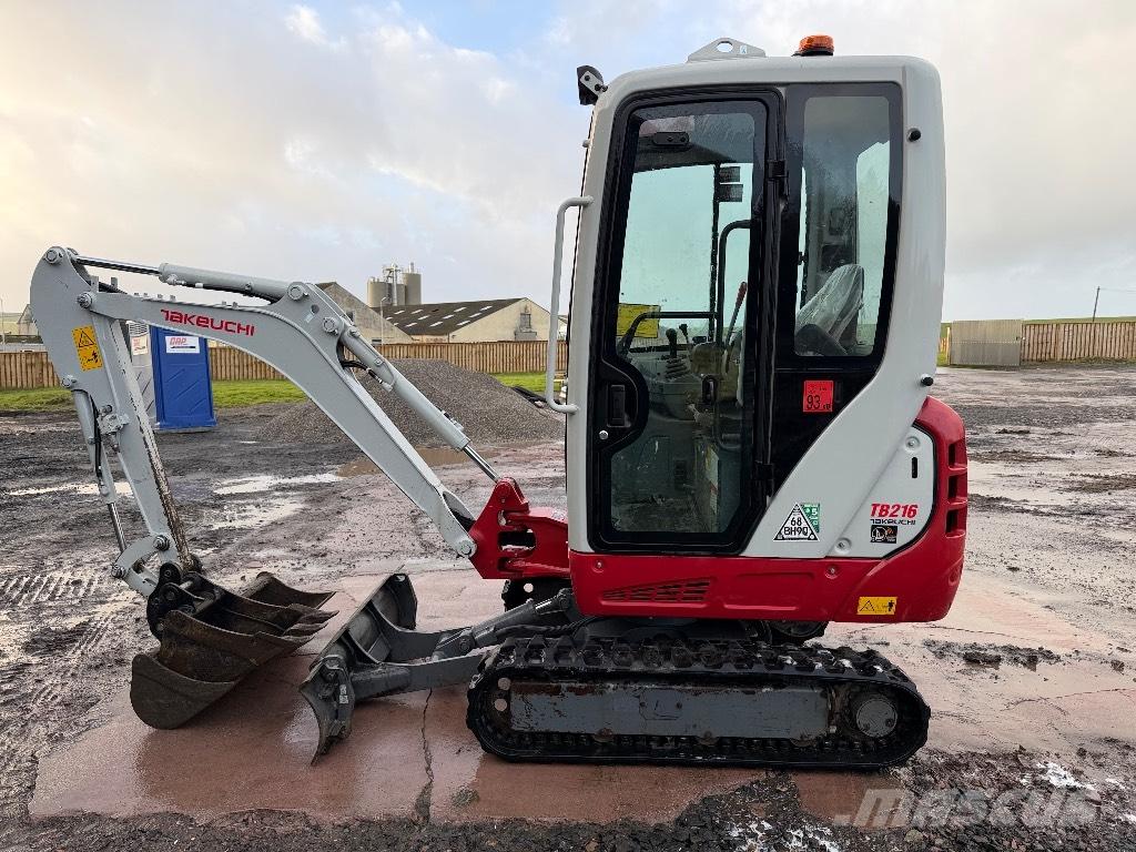 Takeuchi TB 216 Mini bageri < 7t