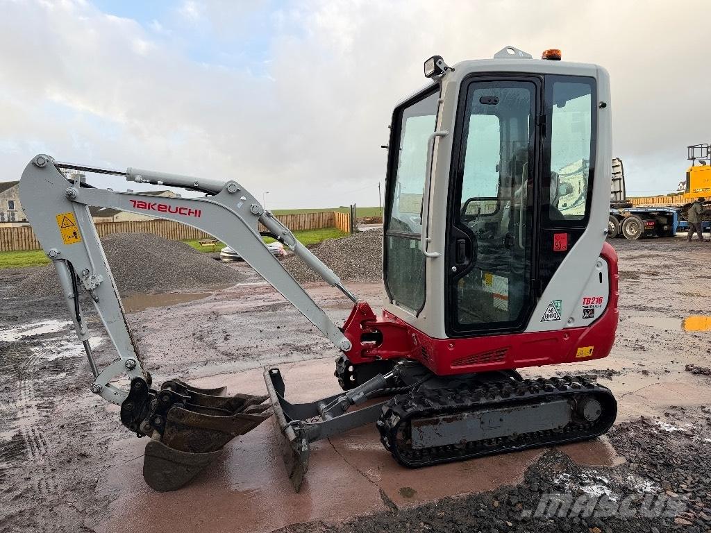 Takeuchi TB 216 Mini bageri < 7t