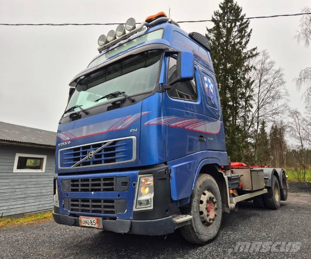 Volvo FH 12 500 Rol kiper kamioni sa kukom za podizanje tereta