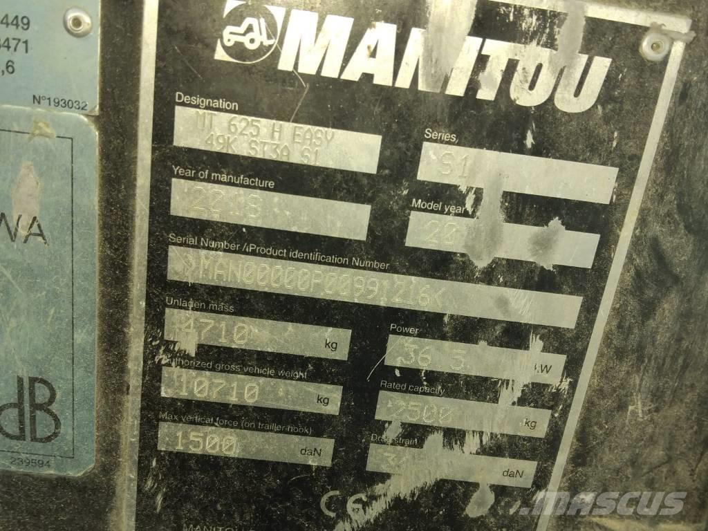 Manitou MT 625 Teleskopski viljuškari