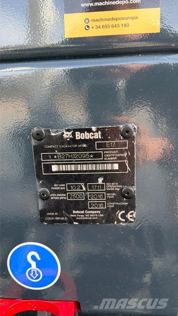 Bobcat E 17 Mini bageri < 7t