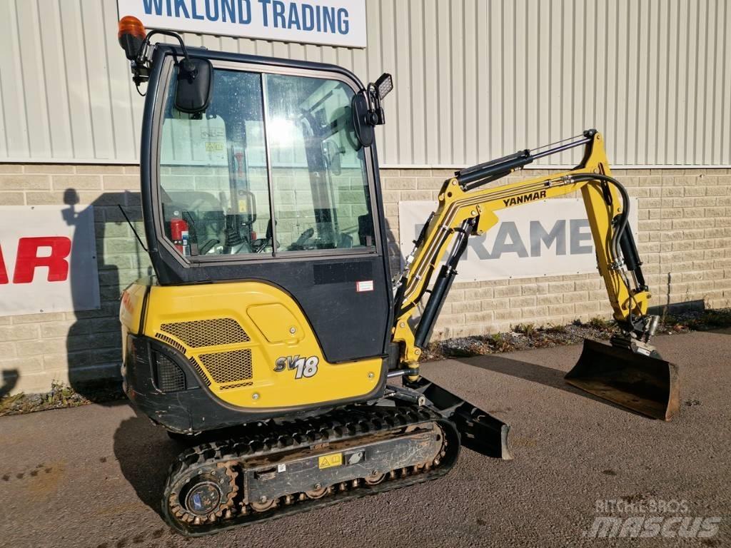 Yanmar SV 18 Mini bageri < 7t