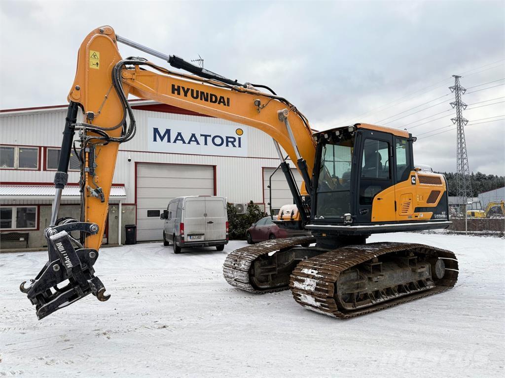 Hyundai HX140 HWC Bageri guseničari