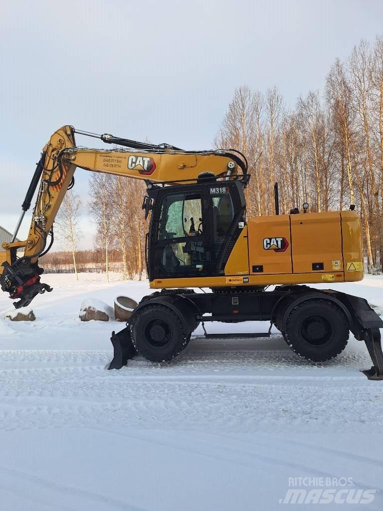 CAT M 318 Bageri točkaši