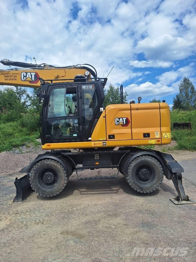 CAT M 318 Bageri točkaši
