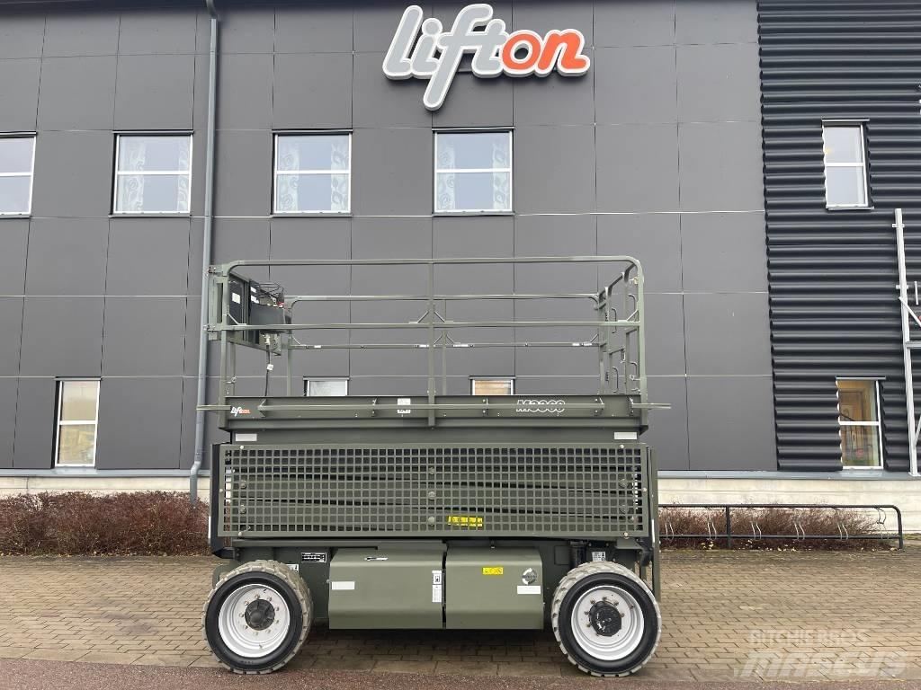 JLG M 3369 Saxlift Makazaste platforme