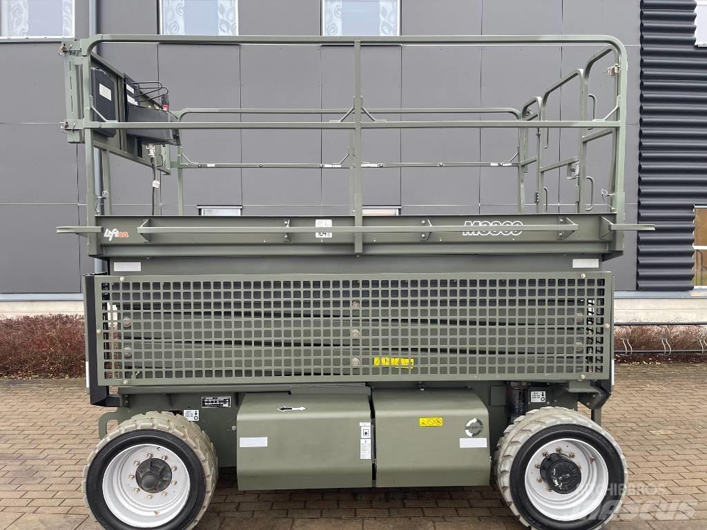 JLG M 3369 Saxlift Makazaste platforme