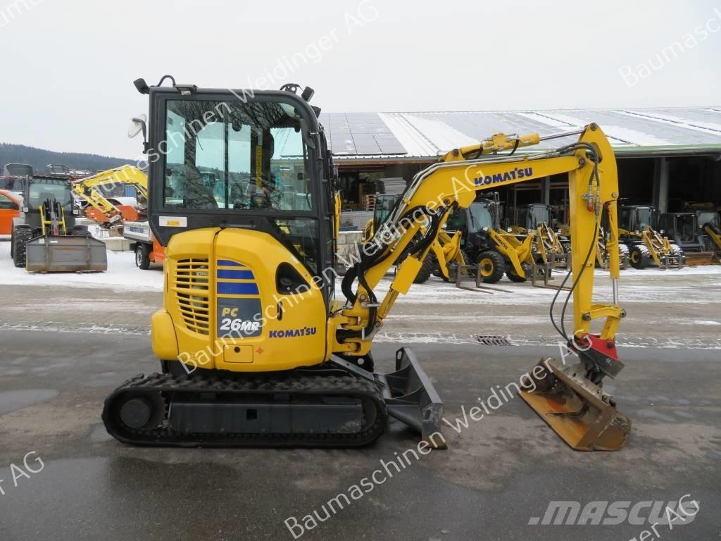 Komatsu PC 26 MR-5 Mini bageri < 7t