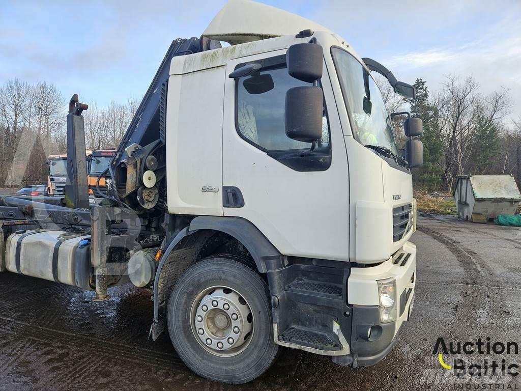 Volvo FE320 Rol kiper kamioni sa kukom za podizanje tereta