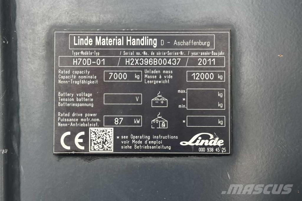 Linde H70D-01 Dizelski viljuškari