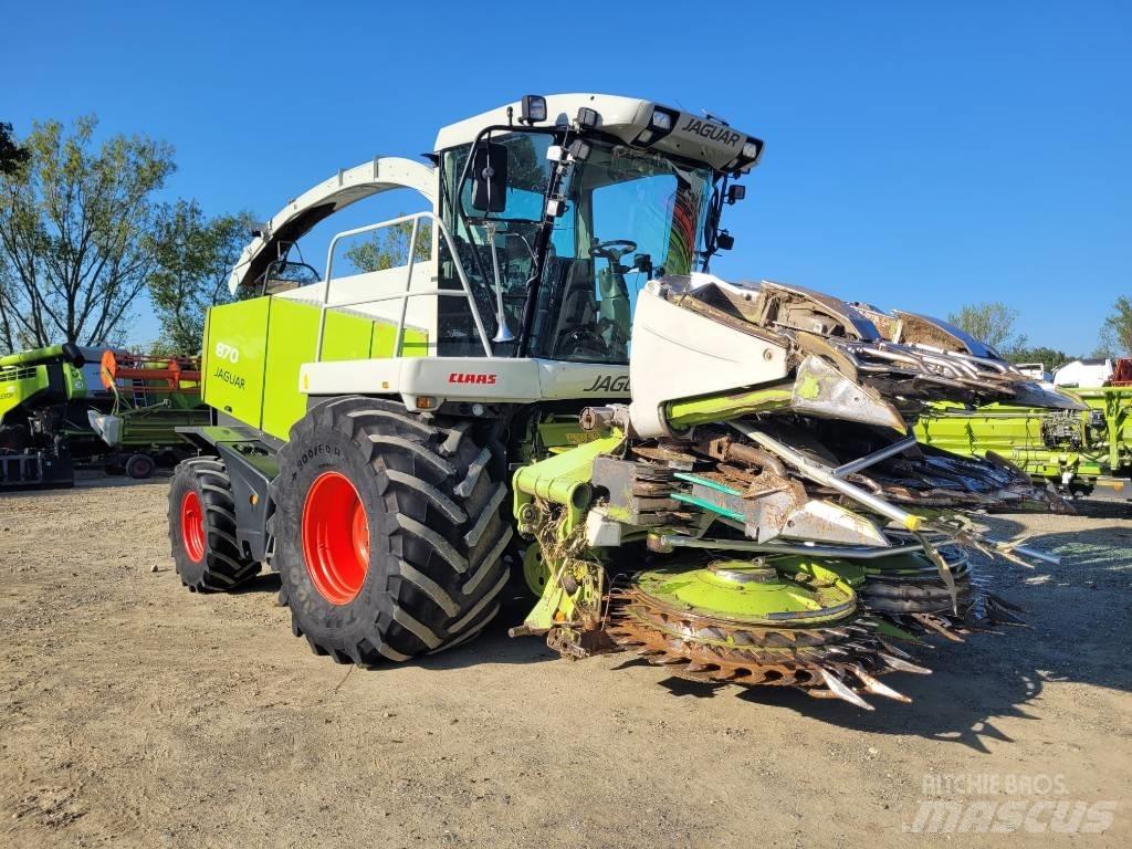 CLAAS Jaguar 870 Mašine za stočnu hranu sa sopstvenim pogonom