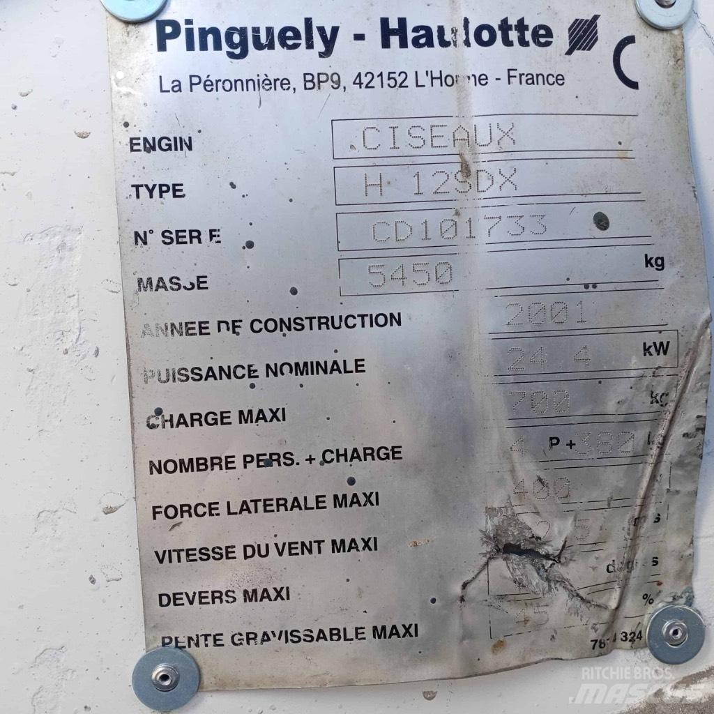 Haulotte H 12 SDX Makazaste platforme