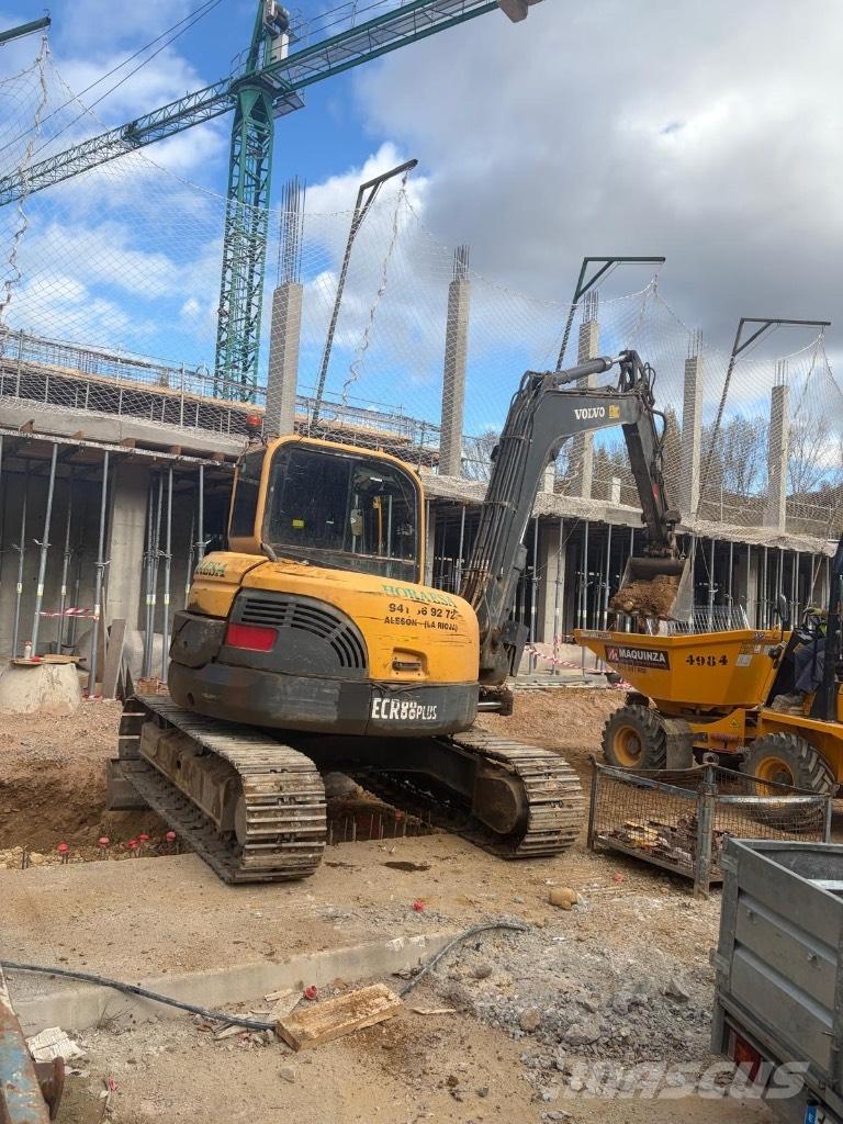 Volvo ECR 88 PLUS Midi bageri 7t – 12t