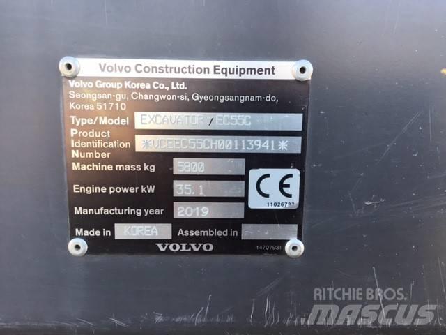 Volvo EC 55 C Mini bageri < 7t