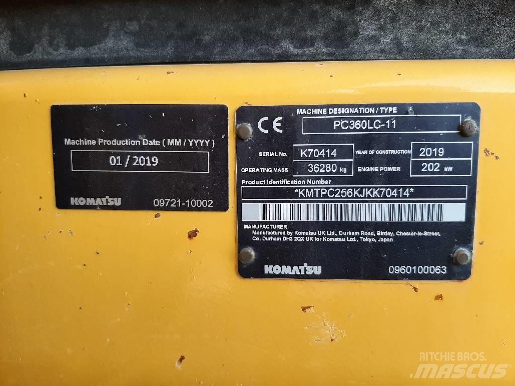 Komatsu PC 360 LC-11 Bageri guseničari