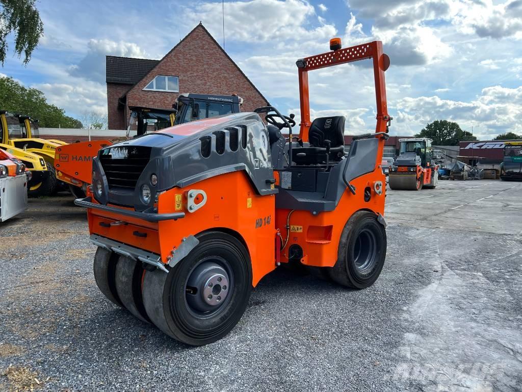 Hamm 14I TT Gumeni valjci na točkovima