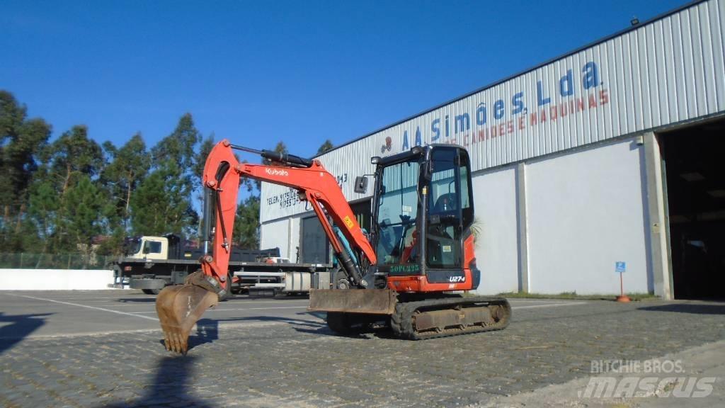 Kubota U 27-4 Mini bageri < 7t
