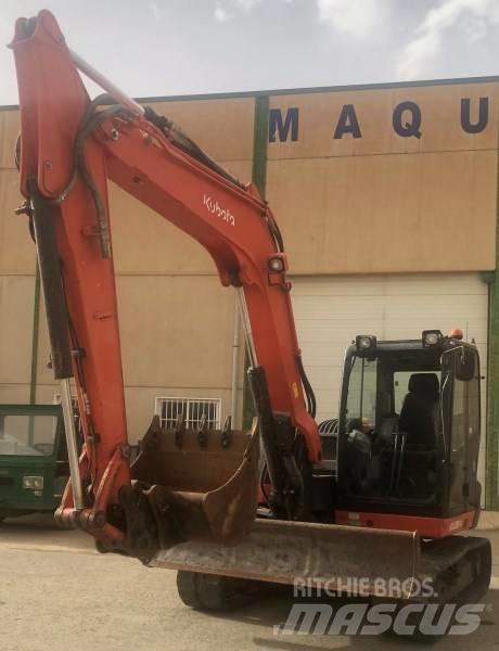 Kubota KX080-4 Midi bageri 7t – 12t