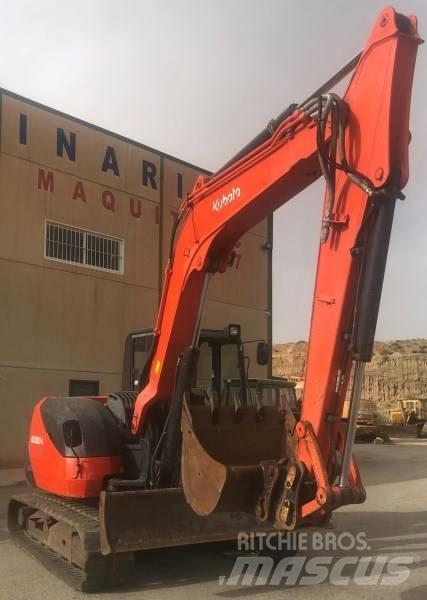 Kubota KX080-4 Midi bageri 7t – 12t
