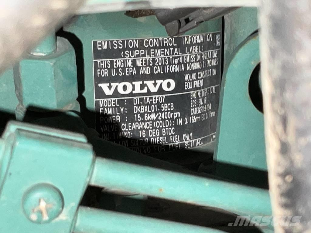 Volvo ECR 25 D Mini bageri < 7t